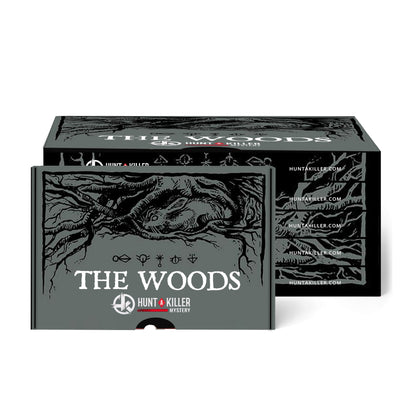Hunt A Killer Empty Faces The Woods Complete Box Set - Paranormal Mystery Game with Evidence & Puzzles - Perfect for Date Night or Game Night with Family & Friends