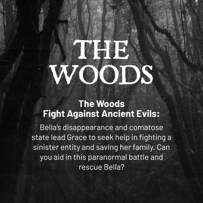 Hunt A Killer Empty Faces The Woods Complete Box Set - Paranormal Mystery Game with Evidence & Puzzles - Perfect for Date Night or Game Night with Family & Friends