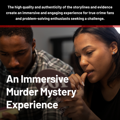 Hunt A Killer Empty Faces The Woods Complete Box Set - Paranormal Mystery Game with Evidence & Puzzles - Perfect for Date Night or Game Night with Family & Friends