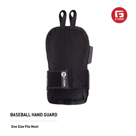 G-Form Elite Hand Guard - Baseball Wrist Support - Wrist Protector and Guard - Black, One Size