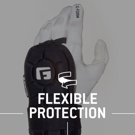 G-Form Elite Hand Guard - Baseball Wrist Support - Wrist Protector and Guard - Black, One Size