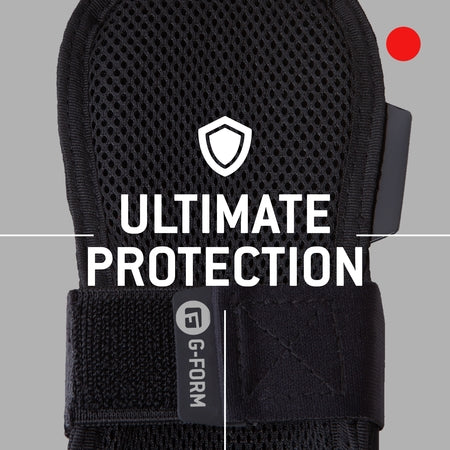 G-Form Elite Hand Guard - Baseball Wrist Support - Wrist Protector and Guard - Black, One Size