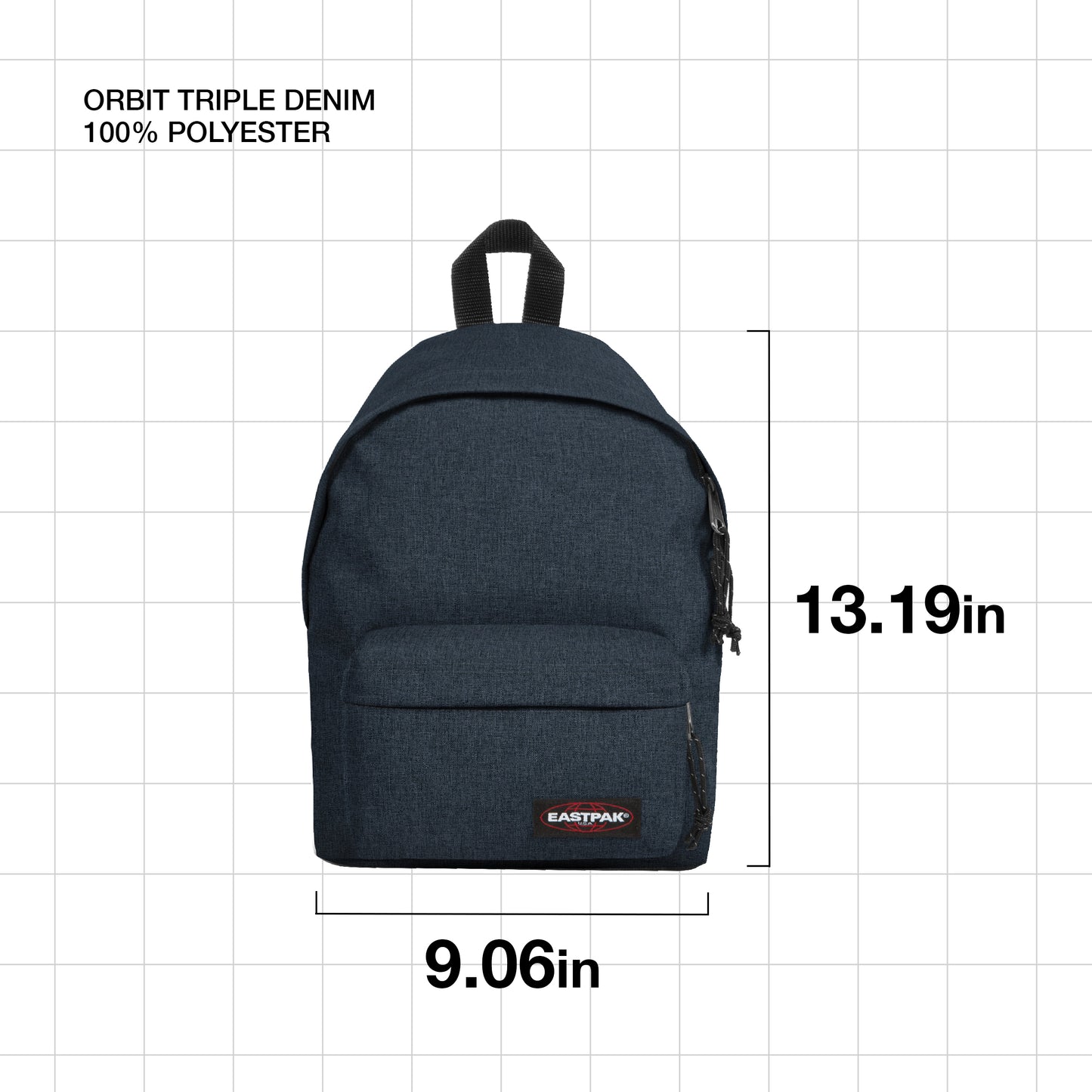 Eastpak Orbit XS Mini Backpack - Bag for School or Travel - Triple Denim