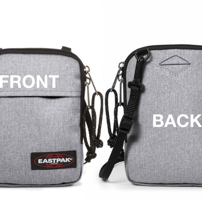 Eastpak Buddy Shoulder Bag - Storage for Keys, Wallet, and More - Sunday Grey