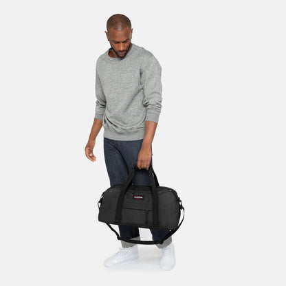 Eastpak Stand + Duffle Bag - Carry-on Luggage for Travel - Black