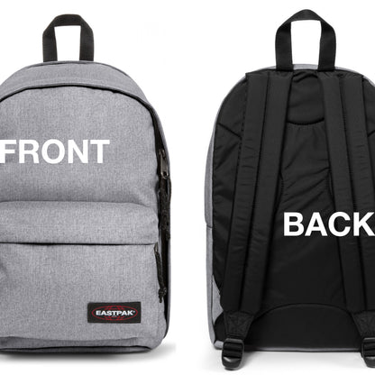 Eastpak Back to Work Backpack - Bag for School, Laptop, Travel, Work, or Bookbag - Sunday Grey