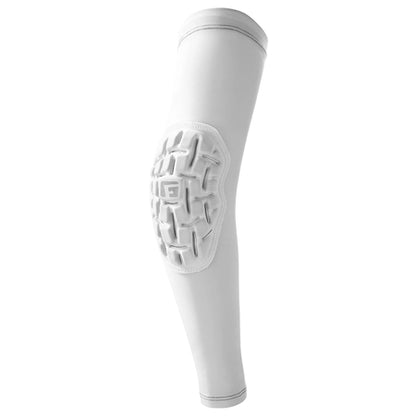 G-Form Padded Pro Team Basketball Sleeve - Arm Sleeves for Men & Women - White, Adult Small/Medium