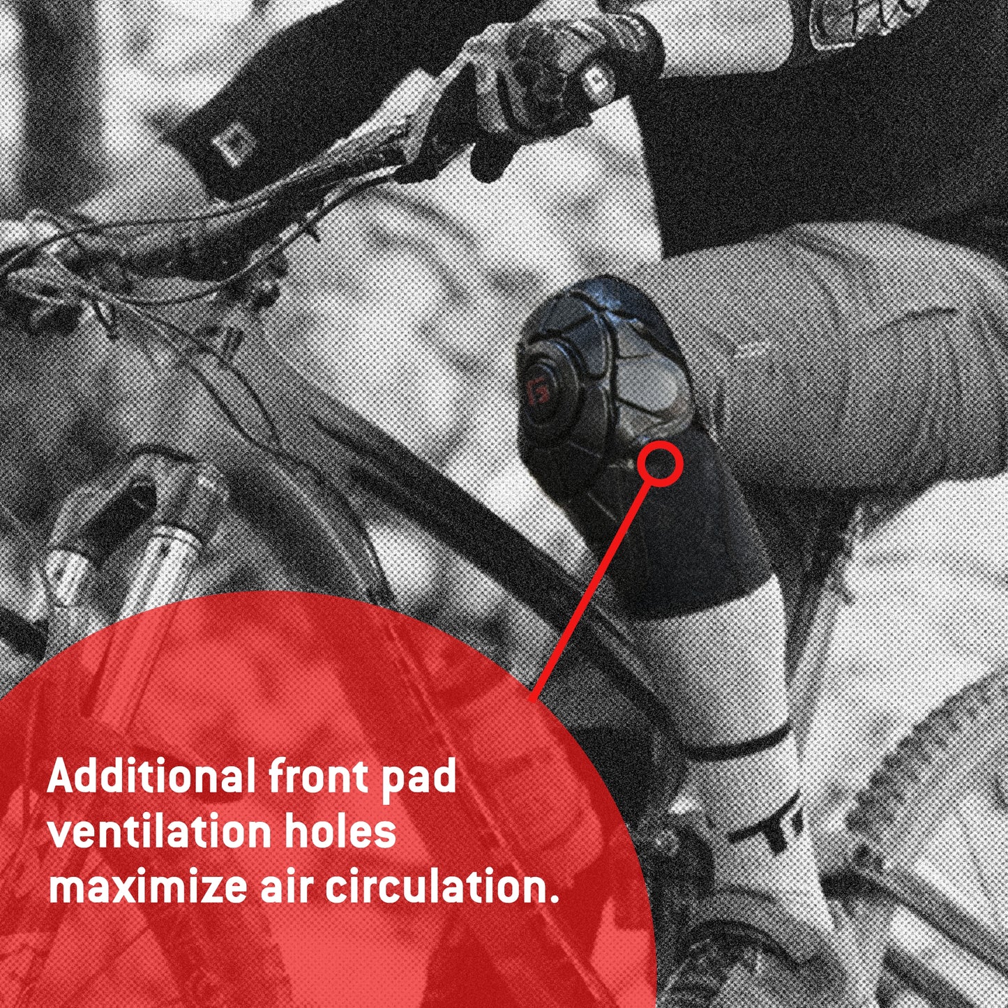 G-Form Pro-X2 Mountain Bike Elbow Pads - Elbow Compression Sleeve for Elbow Support - Black/Turquoise, Youth Large/X-Large