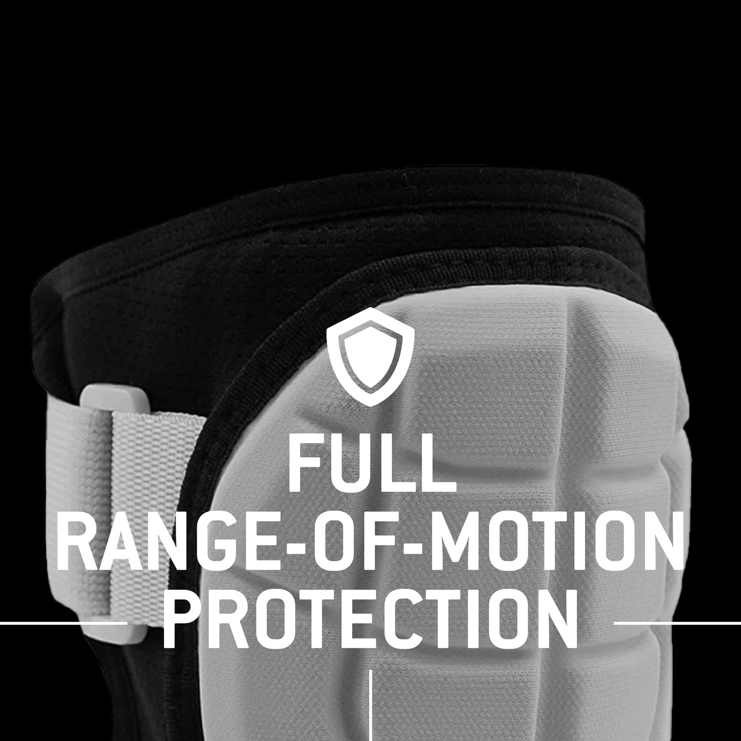 G-Form Elite Batter's Baseball Elbow Guard - Forearm Guards & Elbow Pads - White/Black Logo/Black, Adult L/XL