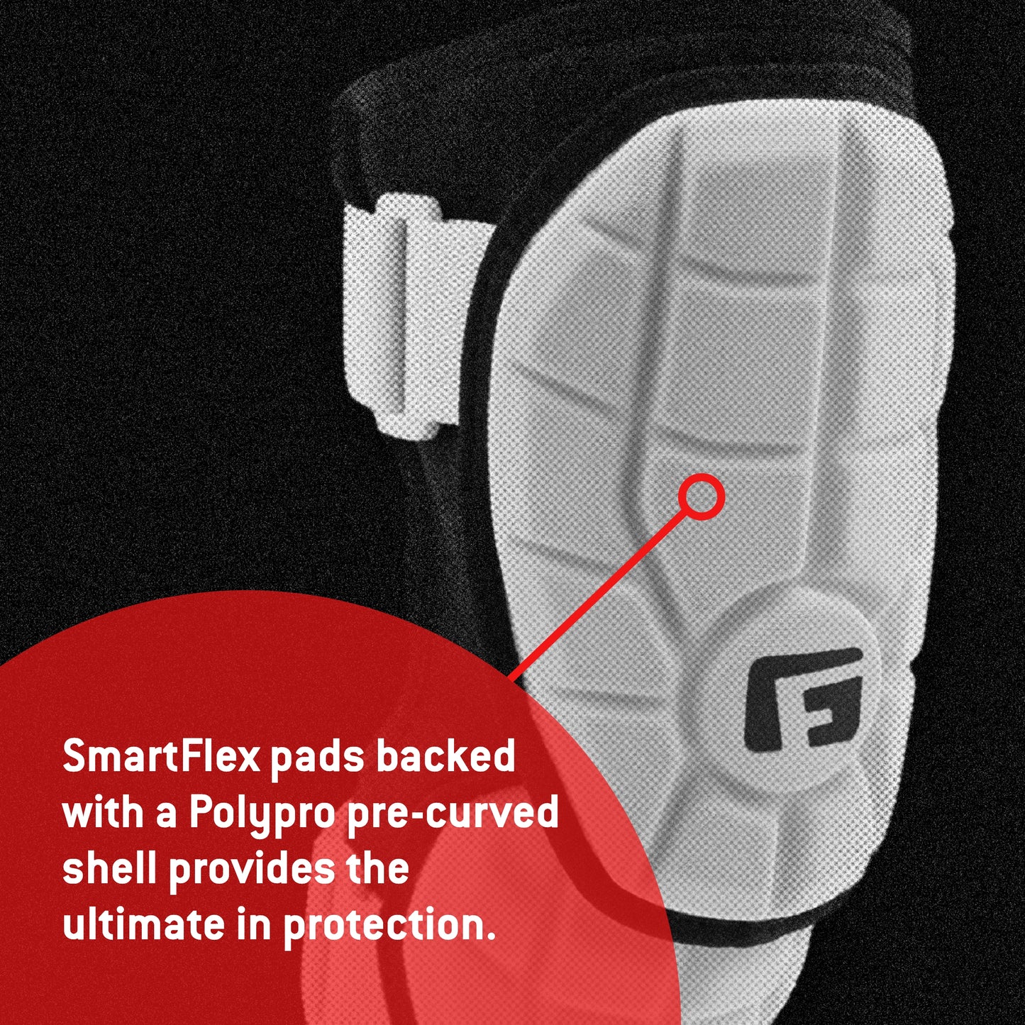 G-Form Elite Batter's Baseball Elbow Guard - Forearm Guards & Elbow Pads - White/Black Logo/Black, Adult L/XL