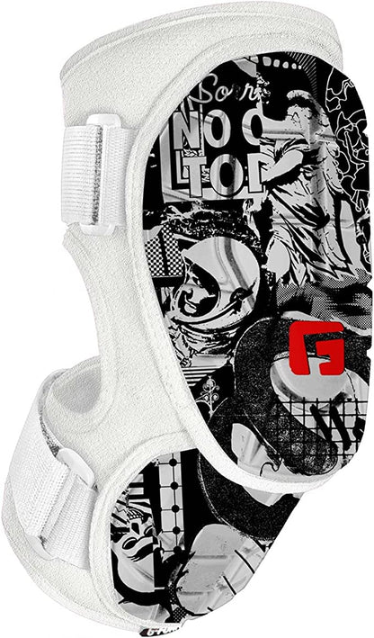 G-Form Elite 2 Batter's Baseball Elbow Guard - Elbow Pads - Forearm Guards - Street Art Print, Adult L/XL