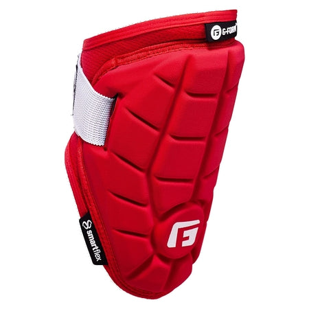 G-Form Elite Speed Batter's Baseball Elbow Guard - Elbow Pad with Adjustable Straps - Red, Adult S/M