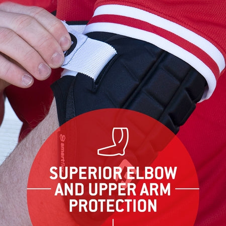 G-Form Elite Speed Batter's Baseball Elbow Guard - Elbow Pad with Adjustable Straps - Black Prism, Adult S/M