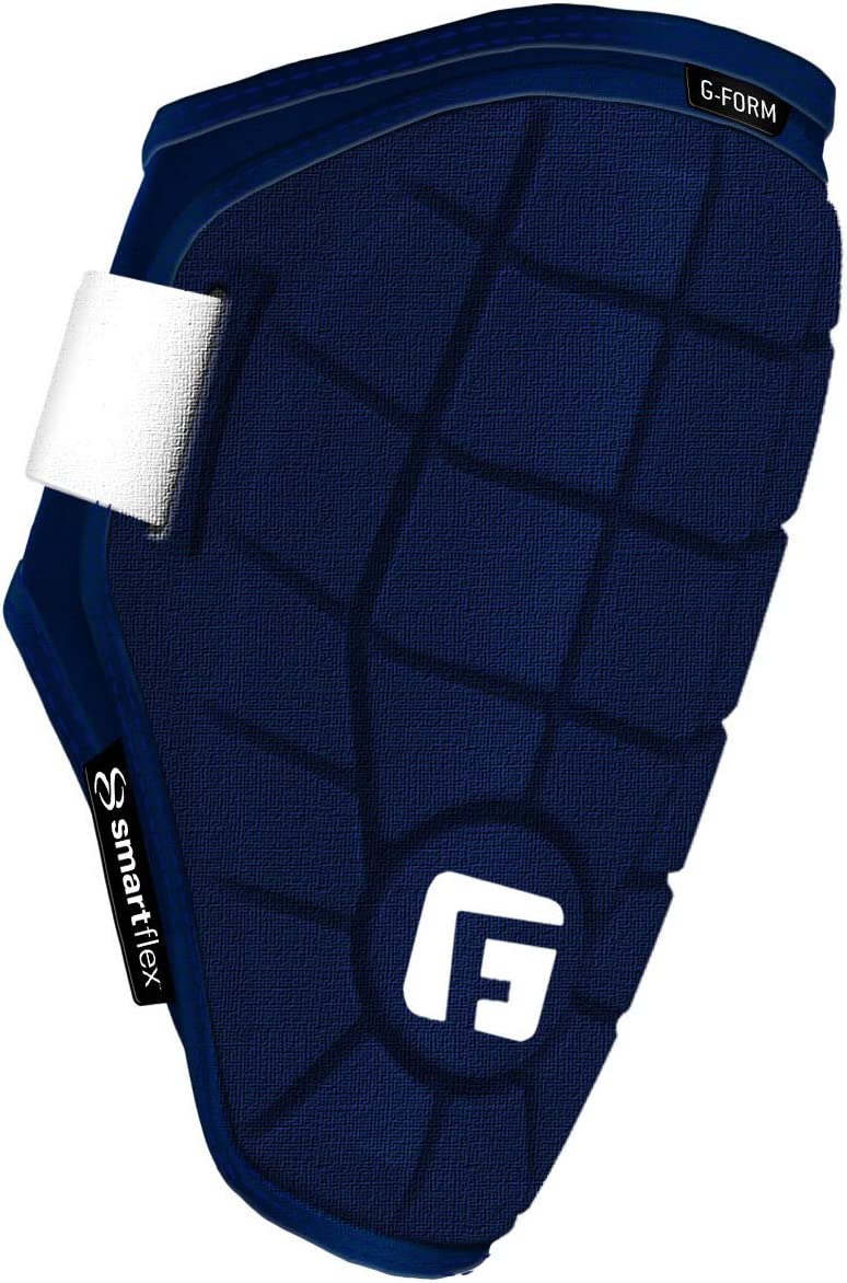 G-Form Elite Speed Batter's Baseball Elbow Guard - Elbow Pad with Adjustable Straps - Navy, Adult L/XL