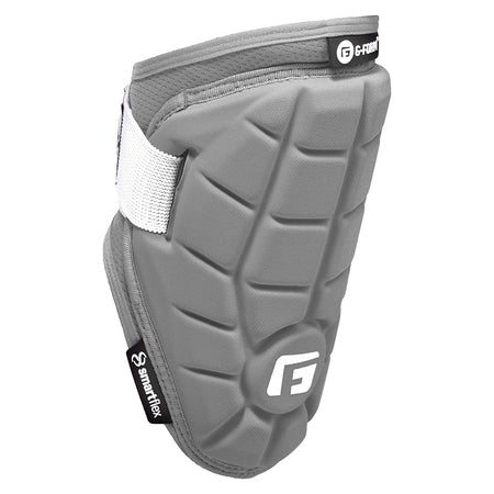 G-Form Elite Speed Batter's Baseball Elbow Guard - Elbow Pad with Adjustable Straps - Gray, Adult L/XL