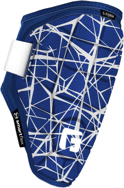 G-Form Elite Speed Batter's Baseball Elbow Guard - Elbow Pad with Adjustable Straps - Royal Prism, Adult S/M