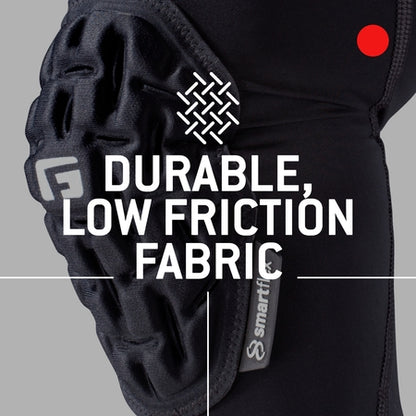 G-Form Basketball Padded Compression Arm Sleeve - Arm Protectors for Basketball - Black, Adult Small