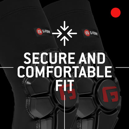 G-Form Pro-X3 Elbow Guards - Dirt Bike & Mountain Bike Elbow Pad - Bike Accessories - Black, Adult Medium