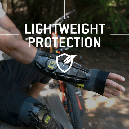 G-Form Pro-X3 Elbow Guards - Dirt Bike & Mountain Bike Elbow Pad - Bike Accessories - Camo/Titanium, Adult XS