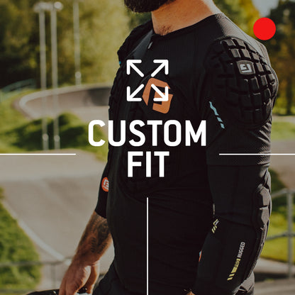 G-Form Pro-Rugged 2 MTB Elbow Guards - Dirt Bike Gear - Elbow Pads - Black, Adult Medium
