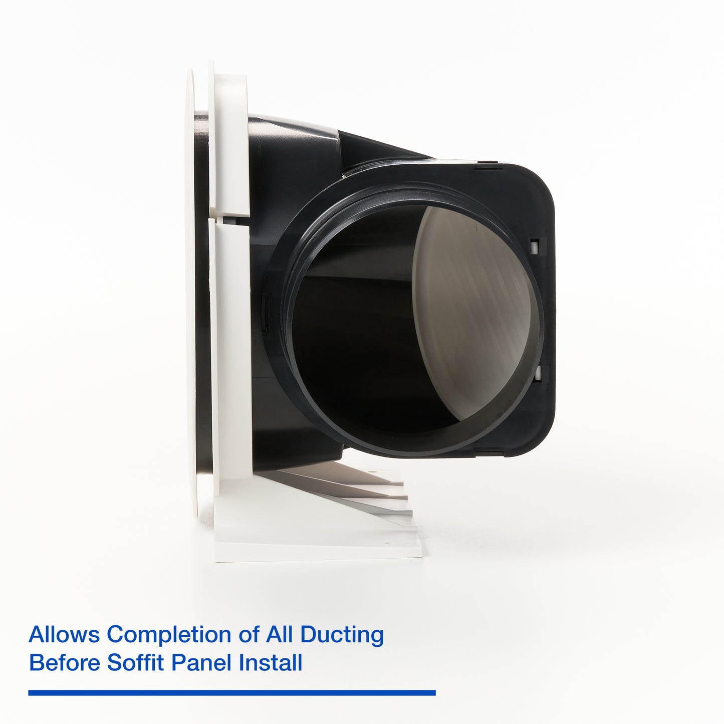 Panasonic EZSV14 EZSoffit Vent, Versatile Soffit Termination System, Optimize Airflow