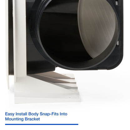 Panasonic EZSV14 EZSoffit Vent, Versatile Soffit Termination System, Optimize Airflow