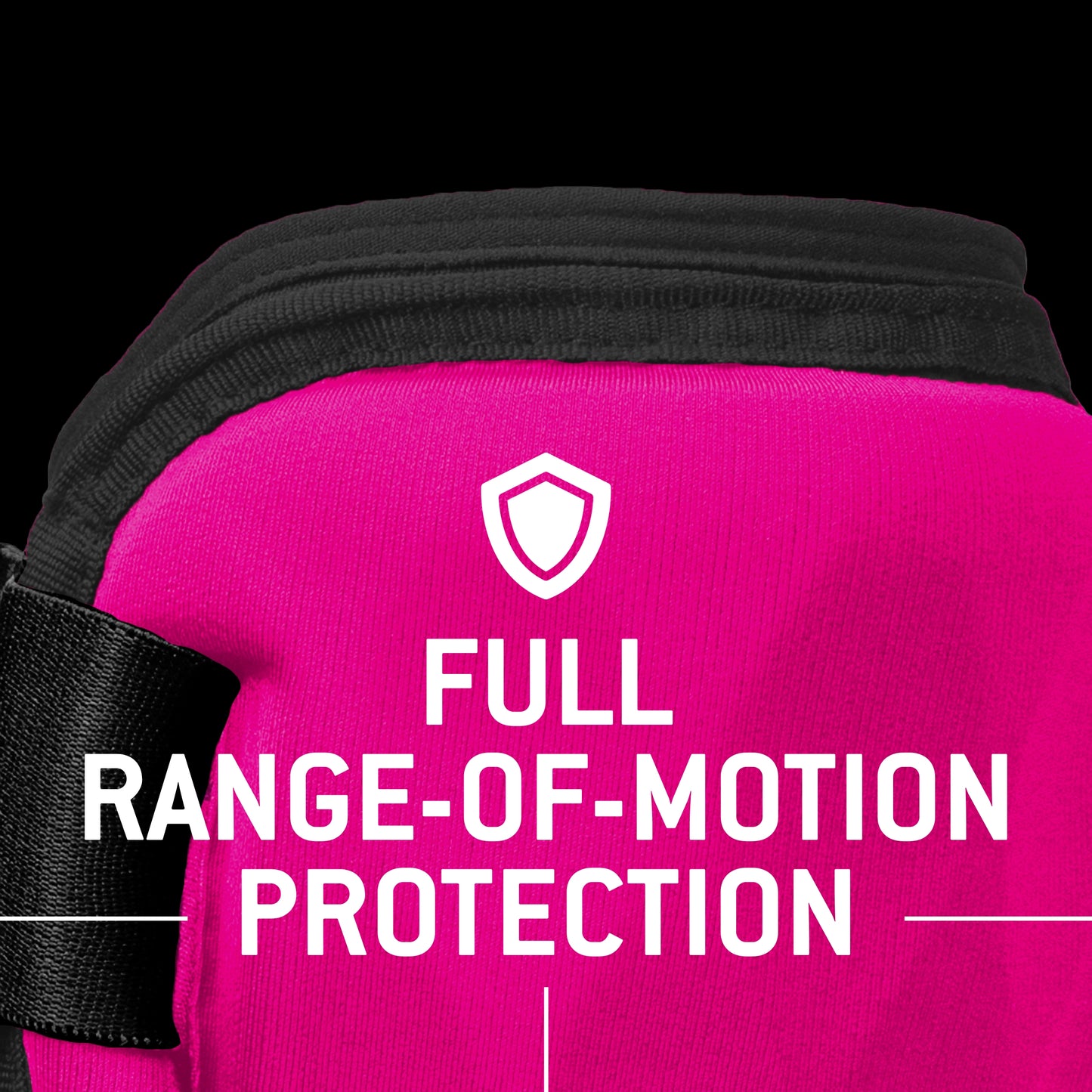 G-Form Shockwave Fastpitch Elbow Guard - Softball Elbow Guard & Pad with Adjustable Straps - Neon Pink, Adult S/M