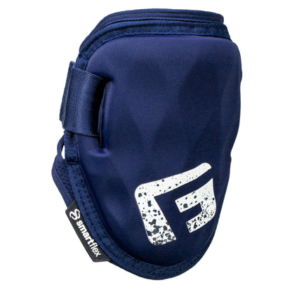 G-Form Shockwave Fastpitch Elbow Guard - Softball Elbow Guard & Pad with Adjustable Straps - Navy, Adult L/XL