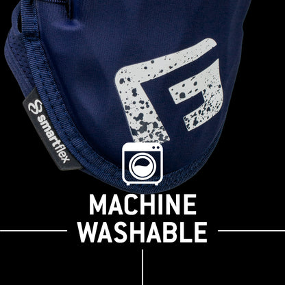G-Form Shockwave Fastpitch Elbow Guard - Softball Elbow Guard & Pad with Adjustable Straps - Navy, Adult L/XL
