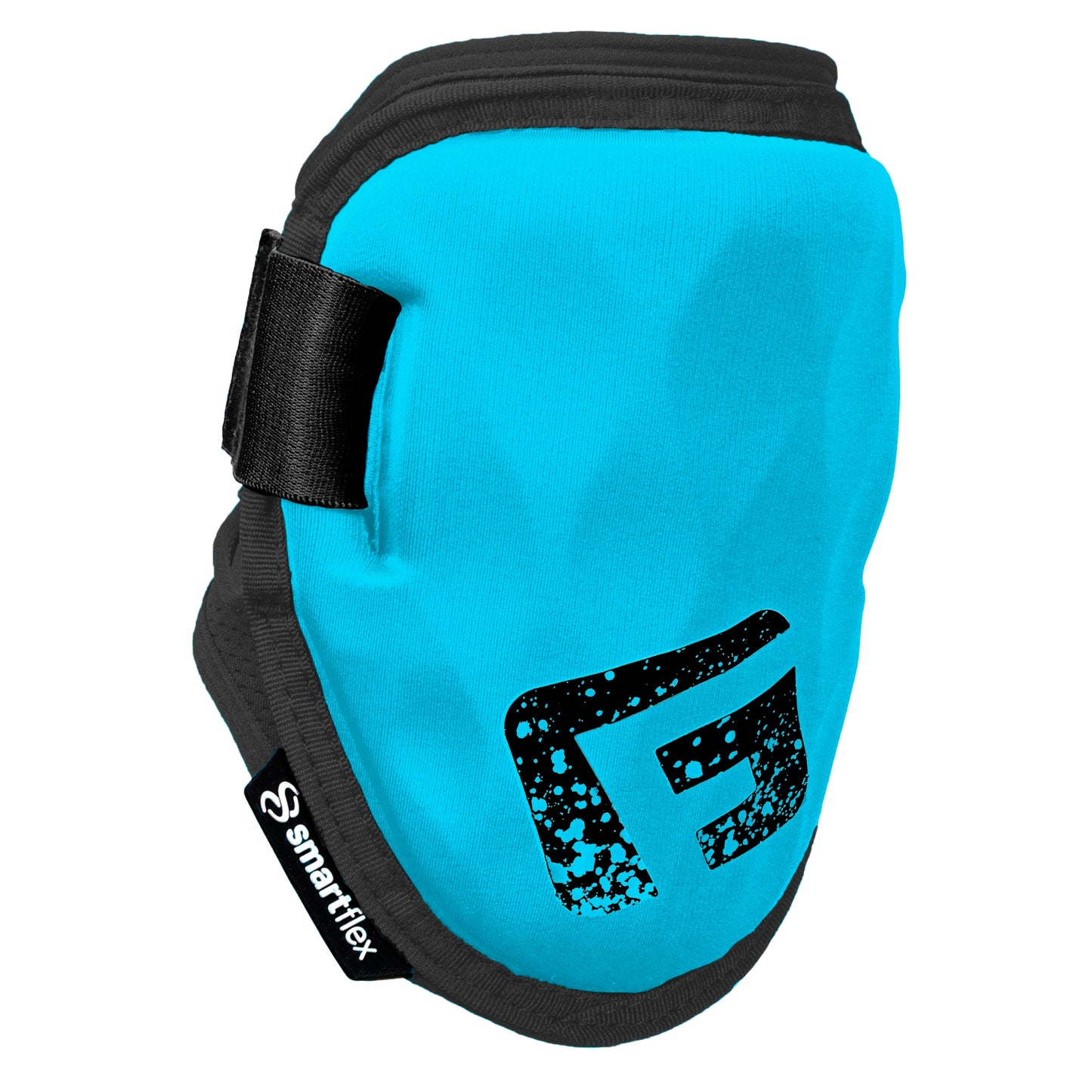 G-Form Shockwave Fastpitch Elbow Guard - Softball Elbow Guard & Pad with Adjustable Straps - Neon Blue, Adult S/M