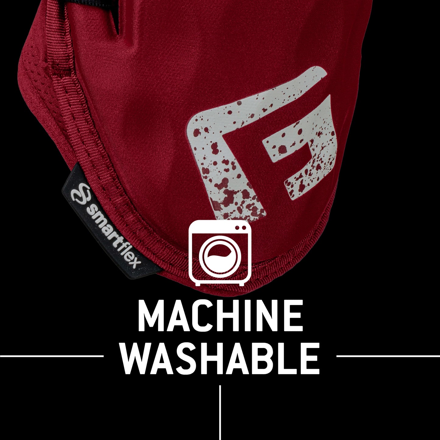 G-Form Shockwave Fastpitch Elbow Guard - Softball Elbow Guard & Pad with Adjustable Straps - Crimson, Adult S/M