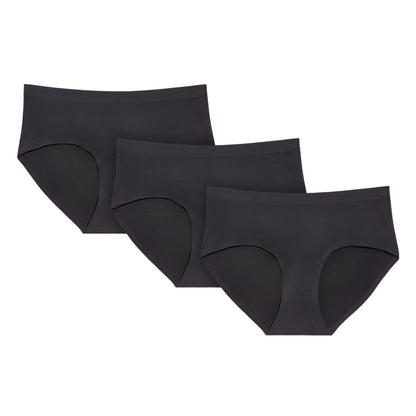 Knix Super Leakproof Boyshort Women's Underwear - Black - Small - 3PK
