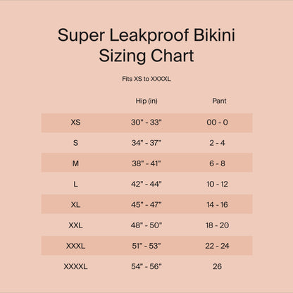 Knix Super Leakproof Bikini - Period Underwear for Women - Midnight, Medium (1 Pack)