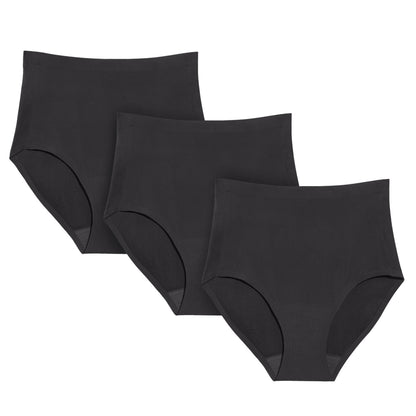 Knix Super Leakproof High Rise Women's Underwear - Black - Large - 3PK