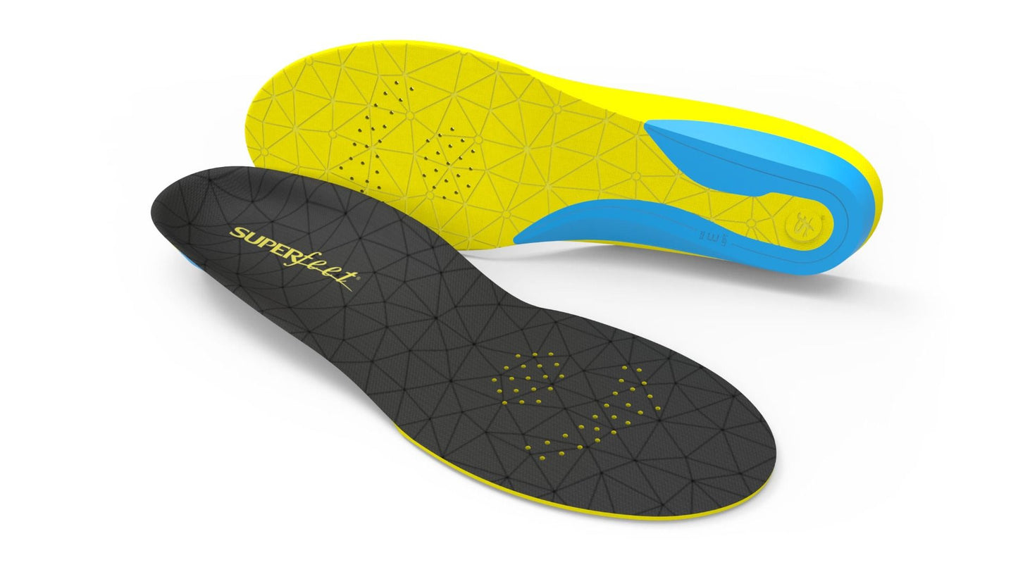 superfeet unisex adult FLEXthin Dynamic Comfort Insole Shoe Care Kit, Grey, 4.5-6 W 3.5-5 M US