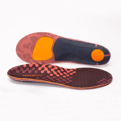 Superfeet Adapt Run Flexible Shoe Inserts & Athletic Running Insoles, Tandori Spice, 2.5-4 Men / 4.5-6 Women
