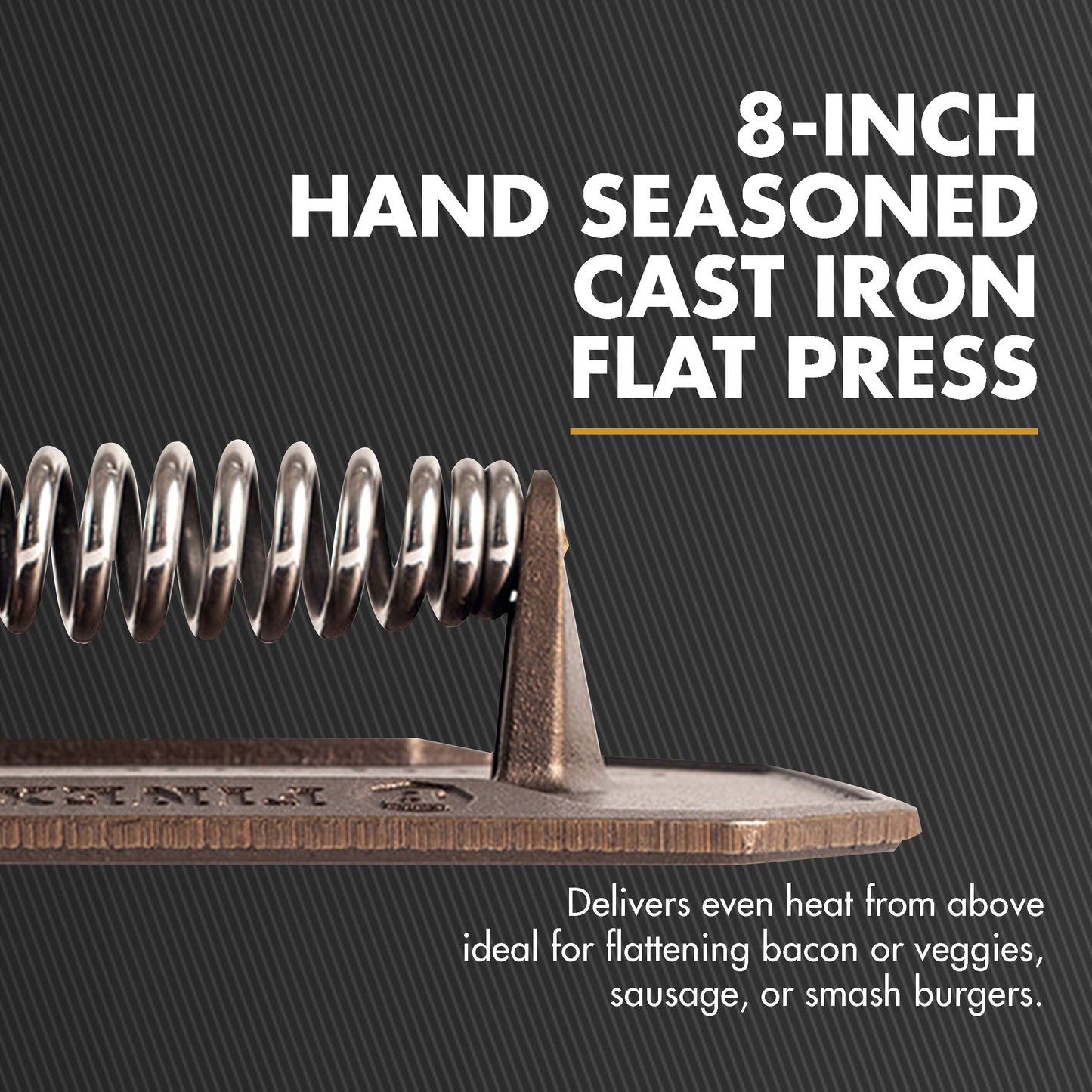 FINEX 8" Flat Press