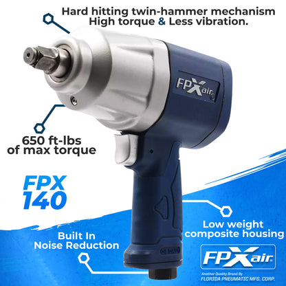 FPX-AIR 1/2" Composite Impact Wrench
