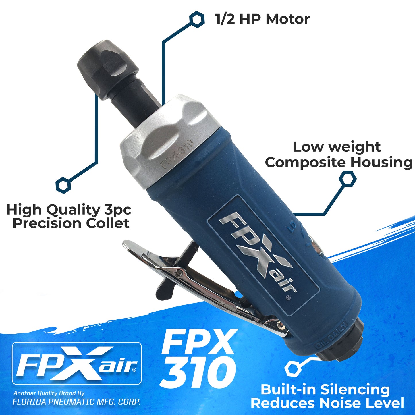 FPX-AIR .5 HP 1/4√¢‚Ç¨¬ù Die Grinder
