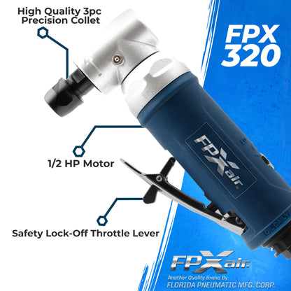 FPX-AIR .5 HP 1/4√¢‚Ç¨¬ù Angle Die Grinder
