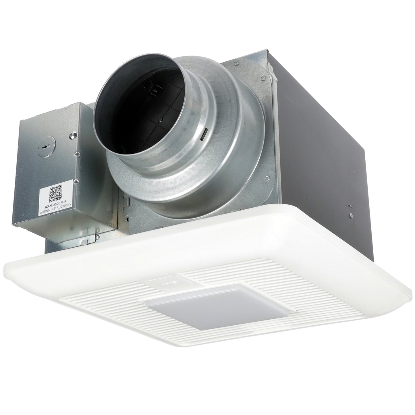 Panasonic FV-0511VKSL2 WhisperGreen Select Ventilation Fan with Light and Speed Controls, 50-80-110 CFM, Quiet Energy Star Certified with Pick-A-Flow Airflow Technology