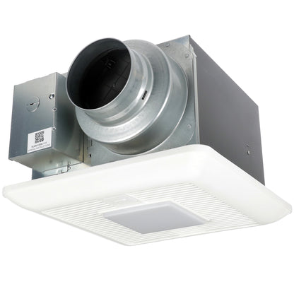 Panasonic FV-0511VKSL2 WhisperGreen Select Ventilation Fan with Light and Speed Controls, 50-80-110 CFM, Quiet Energy Star Certified with Pick-A-Flow Airflow Technology