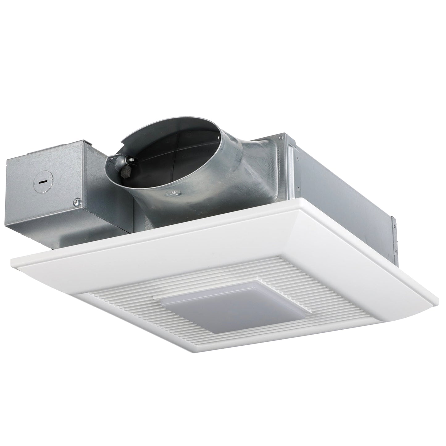 Panasonic FV-0510VSCL1 WhisperValue DC Ventilation Fan with Light and Condensation Sensor, 50-80-100 CFM