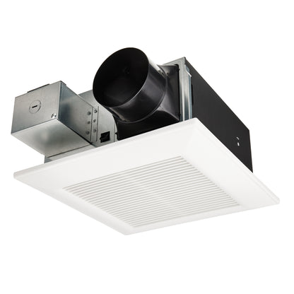 Panasonic FV-0511VFC1 WhisperFit DC Retrofit Ventilation Fan with Condensation Sensor, 50, 80 or 110 CFM, Quiet Energy Star Certified Energy-Saving Ceiling Mount Fan, Residential Remodel, UL Listed for Tub or Shower Enclosure when GFCI Protected