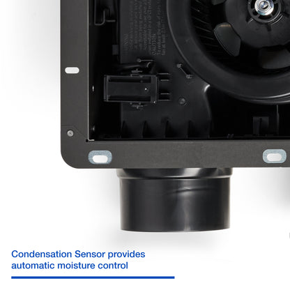 Panasonic FV-0511VFC1 WhisperFit DC Retrofit Ventilation Fan with Condensation Sensor, 50, 80 or 110 CFM, Quiet Energy Star Certified Energy-Saving Ceiling Mount Fan, Residential Remodel, UL Listed for Tub or Shower Enclosure when GFCI Protected