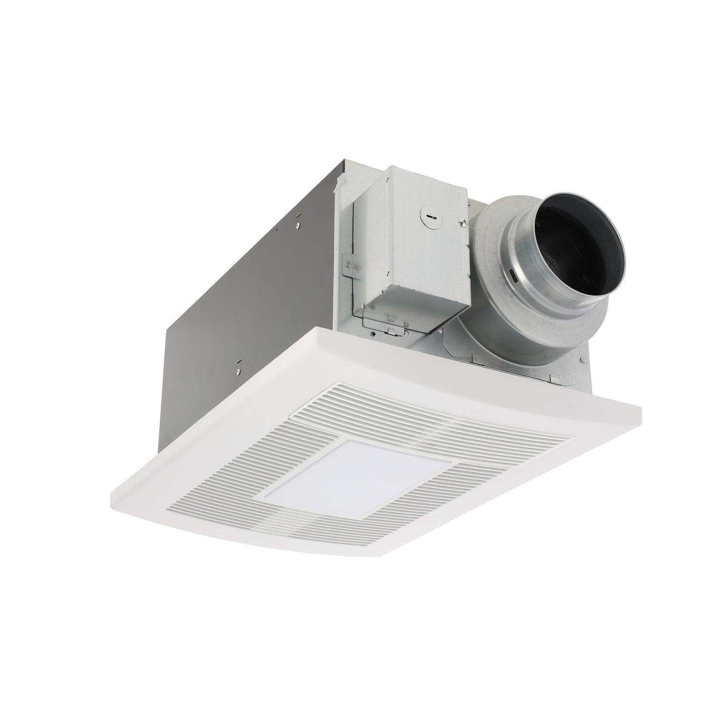 Panasonic FV-0511VHL1 WhisperWarm DC Bathroom Fan with Light and Heater, 50-80-110 CFM