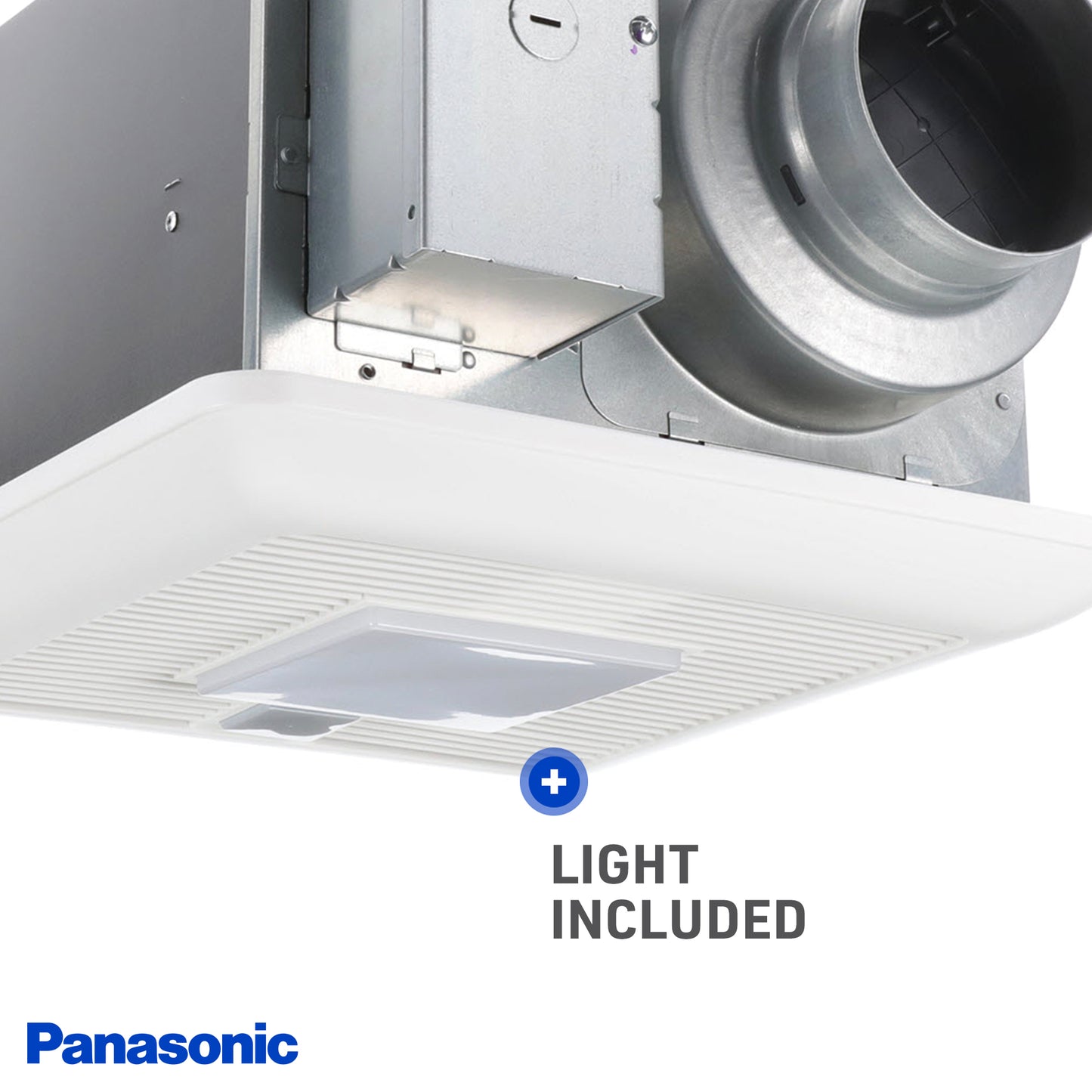 Panasonic FV-0511VQCL1 WhisperSense Ventilation Fan/Light, Motion/Humidity Sensors, Speed Selector