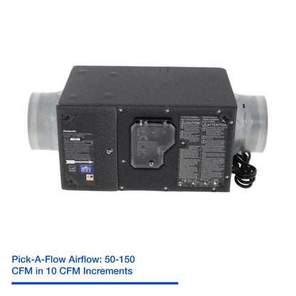 Panasonic FV-15NLFS1 WhisperFresh Select Fresh Air Supply Fan, 50-150 CFM