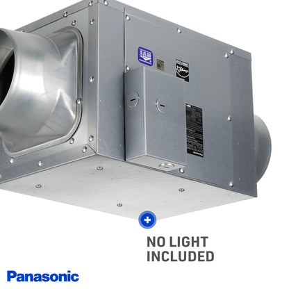 Panasonic FV-30NFL1 WhisperLine Remote Mount In-Line Spot Ventilation Fan, Quiet Air Flow