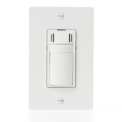 Panasonic FV-WCCS1-W WhisperControl Condensation Sensor Plus On/Off Wall Switch, White